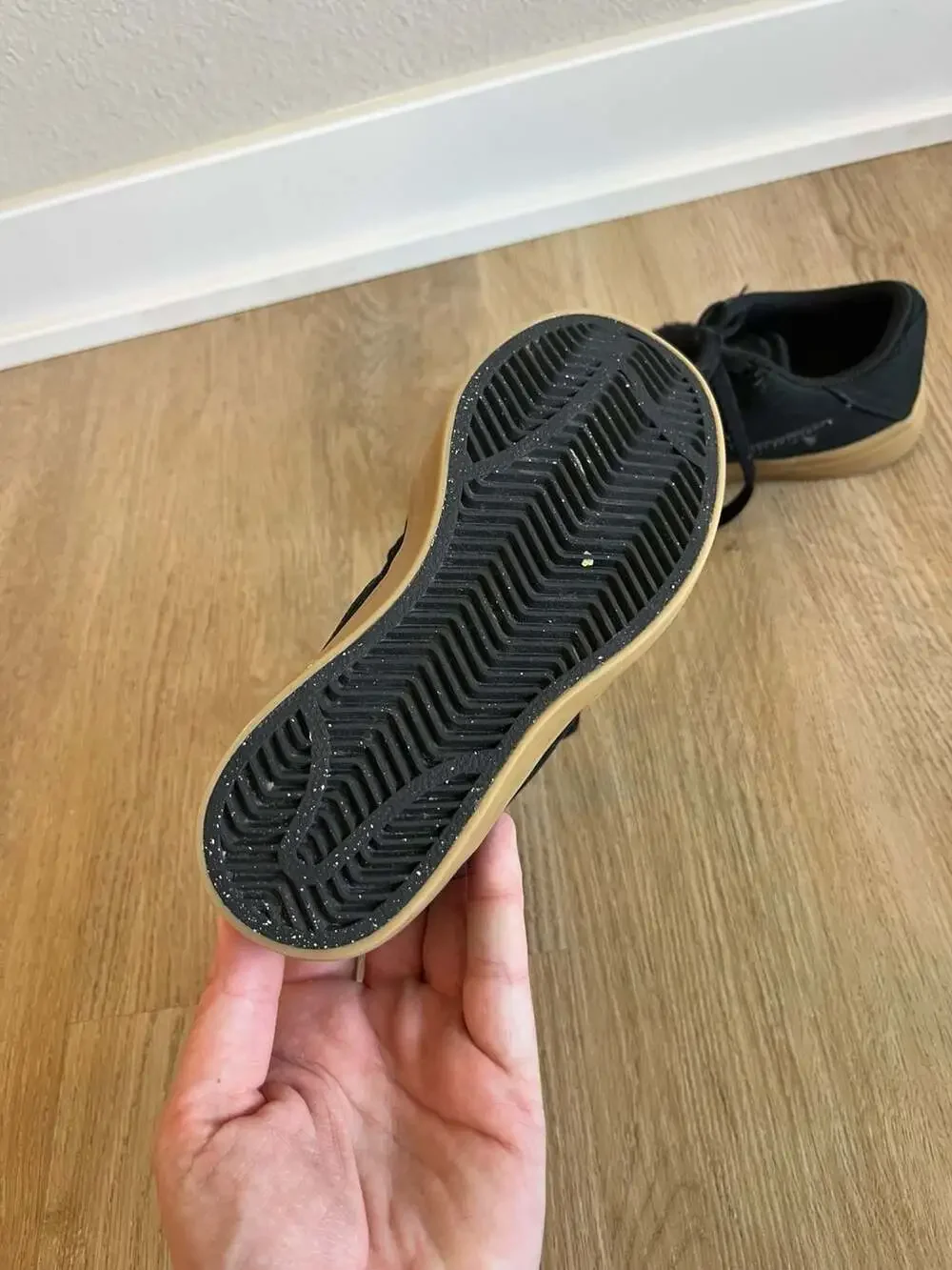 Nike, Black Canvas, Gum Soles, Skater Shoes, Back to School, Retro, 11C